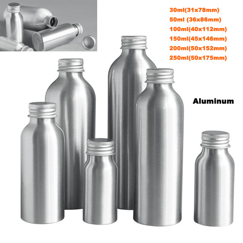 Empty aluminum 30ml 250ml - empty, 30ml-250ml