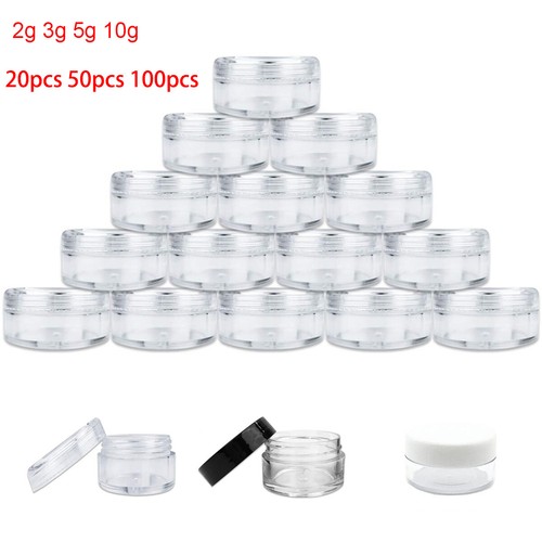 10g empty clear - empty, plastic